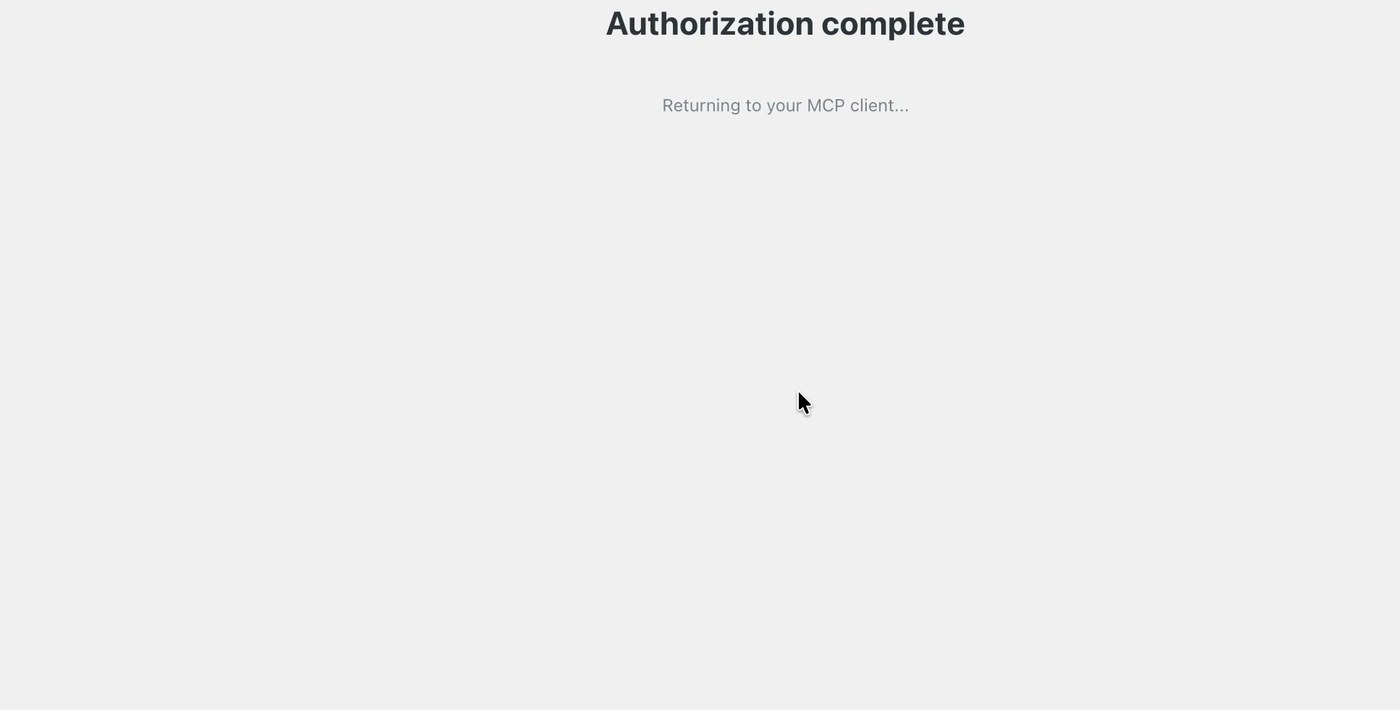 arcads mcp authorization complete